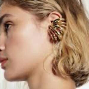 Zara Large Gold Ear Cuff